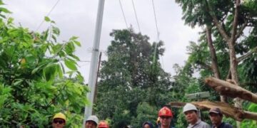 Kolaborasi PLN UP3 Kendari dan UP2K Sultra Hadirkan Listrik 24 Jam di Desa Lapolu Kabupaten Kolaka Utara