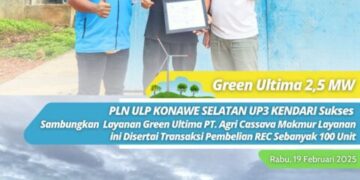 Tingkatkan Green Energy, PLN ULP Konawe Selatan P3 Kendari Sukses Sambungkan Layanan Green Ultima