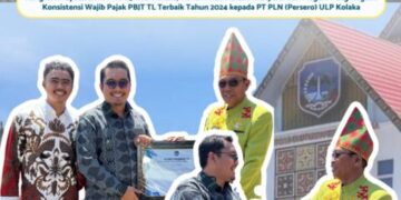 Di Momen HUT Kolaka ke 65, PLN ULP Kolaka Dapat Penghargaan Atas komitmen dan dedikasi pemungutan PJBT-TL Terbaik Periode 2024