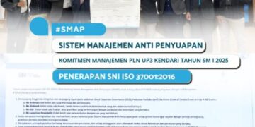 Komitmen PLN UP3 Kendari Terapkan Sistem Manajamen Anti Penyuapan (SMAP) Dalam Meningkatkan Pelayanan