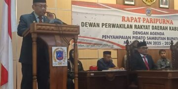Pidato Perdana di Paripurna DPRD, Bupati Muna Komitmen Wujudkan Pembangunan yang Inklusif dan Berkelanjutan