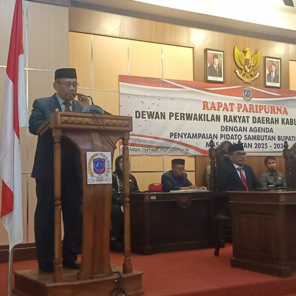 Pidato Perdana di Paripurna DPRD, Bupati Muna Komitmen Wujudkan Pembangunan yang Inklusif dan Berkelanjutan