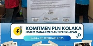 PLN ULP Kolaka Komitmen Berikan Pelayanan Terbaik Dengan Mendukung Penuh Pelaksanaan Sistem Manajamen Anti Penyuapan (SMAP)
