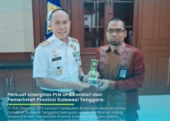 Perkuat Sinergitas, PLN UP3 Kendari dan Pemprov Sulawesi Tenggara