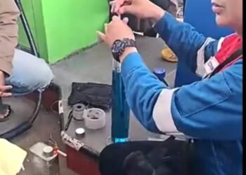 Tanggapi Keluhan Warga Terkait Dugaan Oplosan BBM, Polres Muna Bersama Pertamina & Perdagin Lakukan Pengecekan di 3 SPBU