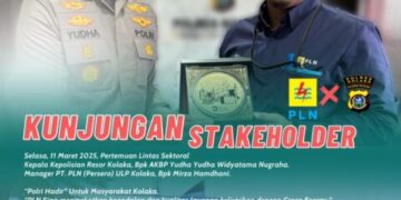 PLN ULP Kolaka Laksanakan Silaturahmi Bersama Polres Kolaka, Perkuat Sinergi dan Keamanan Listrik