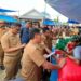 Pastikan Harga Bahan Pokok, Bupati Muna Barat Sidak Pasar