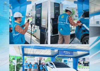 Manager PLN UP3 Kendari Lakukan Inspeksi, Pastikan SPKLU Siap Layani Pemudik