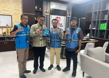 PLN ULP Benu-benua Lakukan Koordinasi dan Silahturahmi Kelistrikan ke RS Jantung Oputa Yi Koo Kota Kendari 