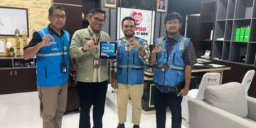 PLN ULP Benu-benua Lakukan Koordinasi dan Silahturahmi Kelistrikan ke RS Jantung Oputa Yi Koo Kota Kendari 