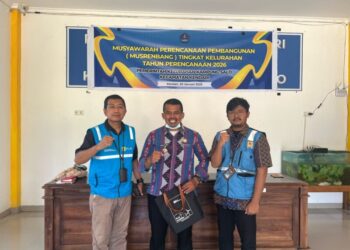 Perkuat Sinergi Stakeholder, PLN ULP Benu-benua Lakukan Silaturahmi Dengan Lurah Kampung Salo
