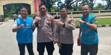 PLN ULP Unaaha Lakukan Kunjungan ke Polres Konawe Dalam Rangka Rakor Ops Ketupat Lebaran 2025