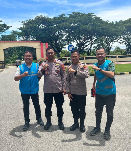 PLN ULP Unaaha Lakukan Kunjungan ke Polres Konawe Dalam Rangka Rakor Ops Ketupat Lebaran 2025