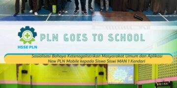 PLN Sosialisasikan K3 dan Aplikasi PLN Mobile kepada Siswa MAN 1 Kendari