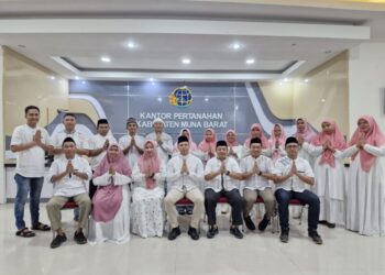 Kantor Pertanahan Mubar Perkuat Tali Silaturahmi dan Kekeluargaan Pegawai Melalui Acara Buka Puasa Bersama