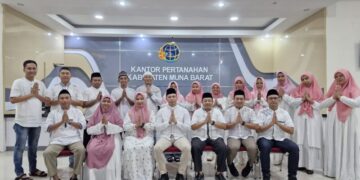 Kantor Pertanahan Mubar Perkuat Tali Silaturahmi dan Kekeluargaan Pegawai Melalui Acara Buka Puasa Bersama