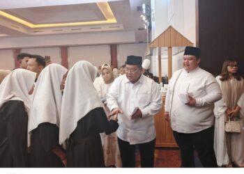 Berbagi Kebahagiaan, Kadin Sultra Gelar Bukber dan Santuni Ratusan Anak Panti Asuhan