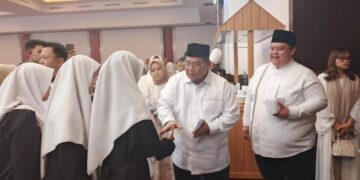 Berbagi Kebahagiaan, Kadin Sultra Gelar Bukber dan Santuni Ratusan Anak Panti Asuhan