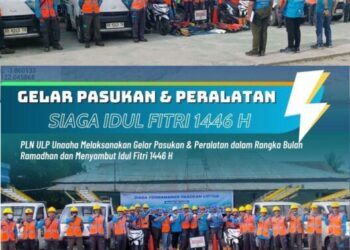 PLN ULP Unaaha Gelar Apel Siaga, Jaga Pasokan Listrik Tetap Aman dan Terkendali Jelang Idul Fitri 1446 H