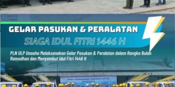 PLN ULP Unaaha Gelar Apel Siaga, Jaga Pasokan Listrik Tetap Aman dan Terkendali Jelang Idul Fitri 1446 H