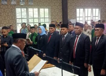 Bupati Muna Lantik 8 Pejabat, Berikut Daftarnya