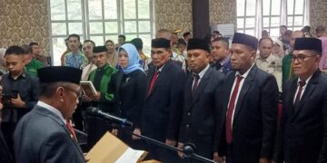 Bupati Muna Lantik 8 Pejabat, Berikut Daftarnya