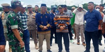 Pastikan Kelancaran Mudik Idul Fitri 1446 H, Bupati dan Wabup Muna Tinjau Pelabuhan
