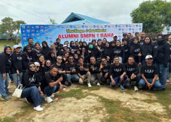 Alumni 2003 Spensa Paling Heboh di Halal Bihalal dan Temu Kangen SMPN 1 Raha