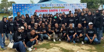 Alumni 2003 Spensa Paling Heboh di Halal Bihalal dan Temu Kangen SMPN 1 Raha