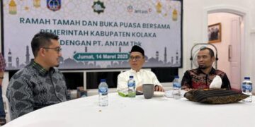 Manager UP3 Kendari dan Manager ULP Kolaka Sampaikan Ucapan Selamat dan Kesiapan Listrik PLN Ke Bupati Kolaka