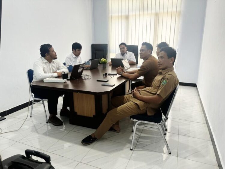 Manager ULP Kolaka Utara Lakukan Koordinasi dengan Dinas Perumahan Terkait Lampu Jalan
