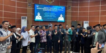 Manager ULP Kolaka Hadiri Rapat Pleno dan Sertijab Bupati Kolaka di Kantor DPRD