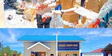 Diresmikan, Kapolda Sultra Apresiasi Sinergitas Pemda Muna Barat Mendukung Pembangunan Markas Unit Polairud