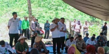 Sukseskan Program Ketahanan Pangan, Bupati Mubar La Ode Darwin Serap Aspirasi Para Petani Jagung