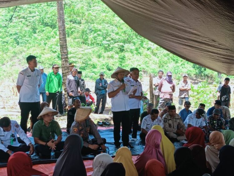 Sukseskan Program Ketahanan Pangan, Bupati Mubar La Ode Darwin Serap Aspirasi Para Petani Jagung