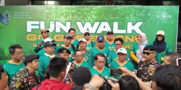 ISNU Merawat Jagat: Fun Walk dan Peluncuran Gerakan Nasional Penanaman Sejuta Pohon 