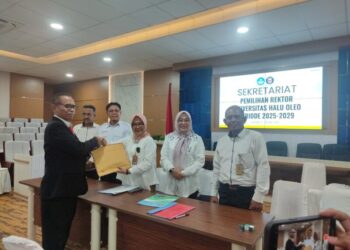 Jadi Pendaftar Keempat Balon Rektor, Prof Edy Karno Usung Tagline ‘Asta Cita UHO yang Bersinergi’