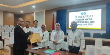 Jadi Pendaftar Keempat Balon Rektor, Prof Edy Karno Usung Tagline ‘Asta Cita UHO yang Bersinergi’