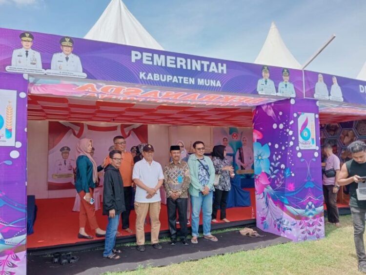 Pemkab Muna Tampilkan Budaya dan Produk Lokal di HUT Sultra ke-61