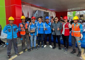 PLN ULP Kolaka Siaga Kelistrikan Sambut Kunjungan Kerja Menteri Kesehatan di Kabupaten Kolaka