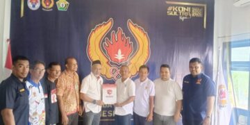 Serahkan SK Kepengurusan ke KONI, KSMI Sultra Siap Berkontribusi dalam Pembinaan dan Kompetensi Atlet 