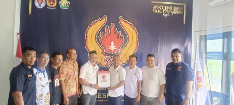 Serahkan SK Kepengurusan ke KONI, KSMI Sultra Siap Berkontribusi dalam Pembinaan dan Kompetensi Atlet
