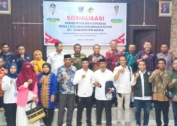 Pemkab Muna Mulai Sosialisasikan Pembentukan Koperasi Merah Putih