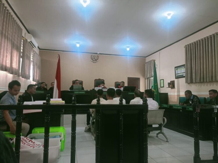 Sidang Perkembangan Kasus Pembangunan Gedung Expo di Buton