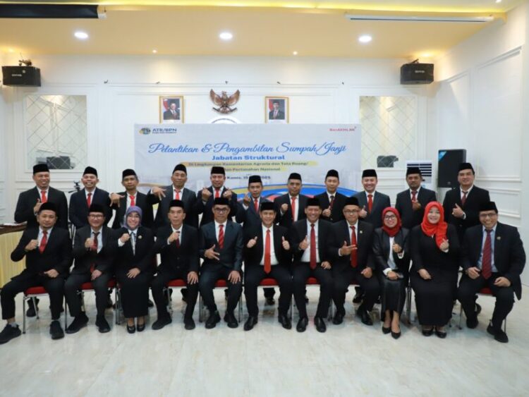 Edison Ucapkan Selamat Dan Harapan Atas Pelantikan Pejabat Administrator Lingkup Kementerian ATR/BPN