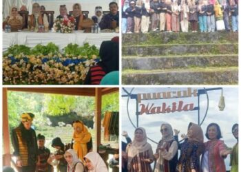 Ketua Dekranasda Sultra Kunjungi Kampung Pengrajin Nentu di Desa Korihi, Kades Usulkan Bantuan Sanggar