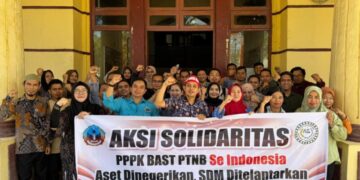 USN Kolaka Dukung Pengalihan Status PPPK, ILP PTNB Gelar Aksi Solidaritas Nasional