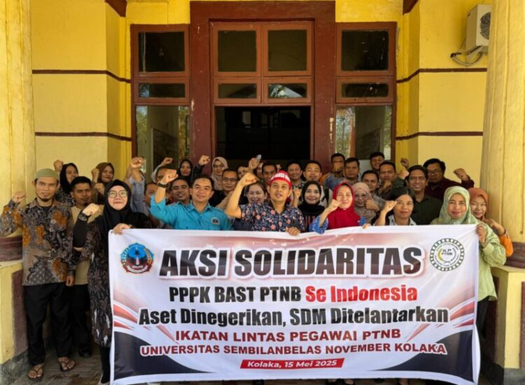 USN Kolaka Dukung Pengalihan Status PPPK, ILP PTNB Gelar Aksi Solidaritas Nasional
