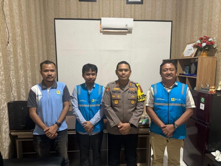 PLN ULP Unaaha Lakukan Silaturahmi ke Polres Kolaka Timur, Perkuat Sinergi Antar Stakeholder