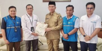 Perkuat Sinergitas, Manajemen PLN UP2K Sultra dan ULP Konsel Bertemu dengan Bupati Konsel